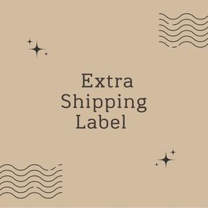 Extra Shipping Label for Live Show